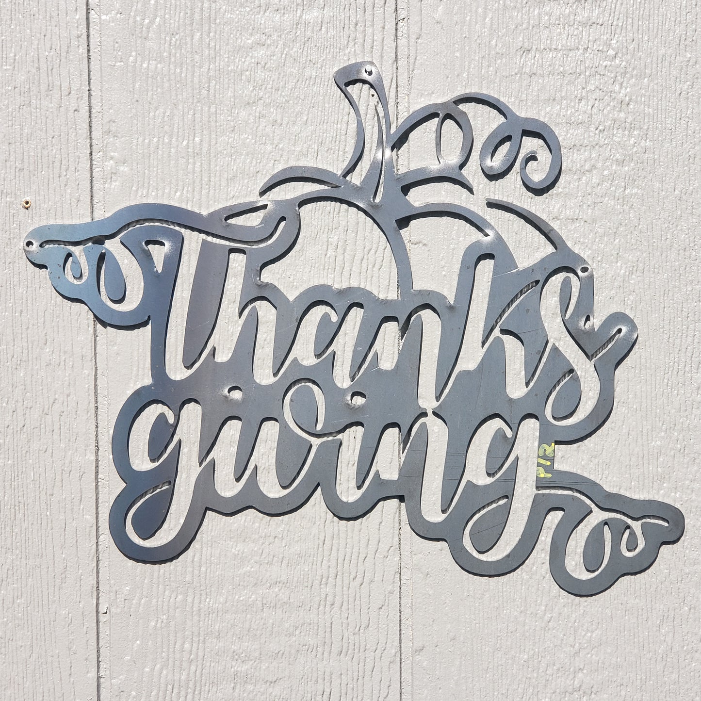 Thanksgiving Pumpkin sign