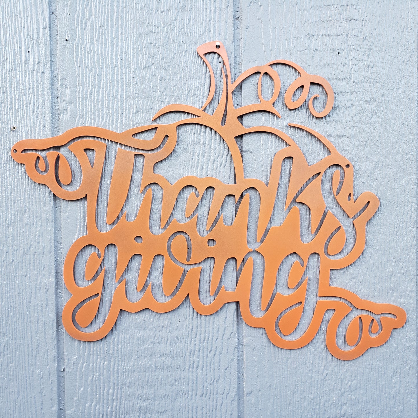 Thanksgiving Pumpkin sign