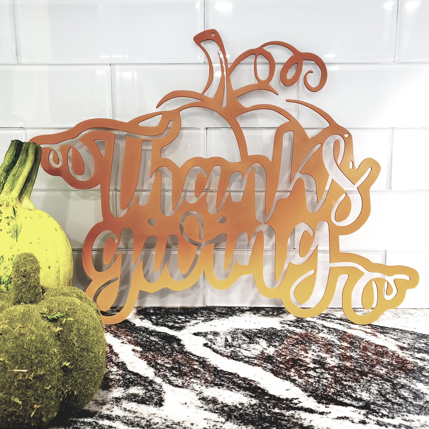 Thanksgiving Pumpkin sign