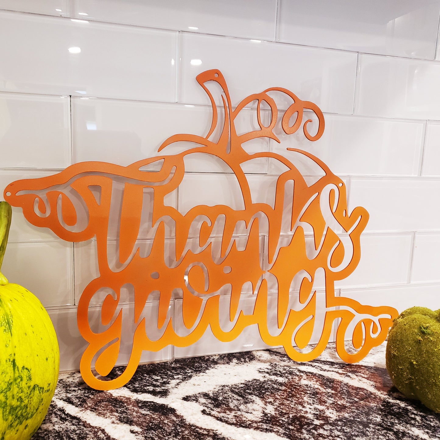Thanksgiving Pumpkin sign