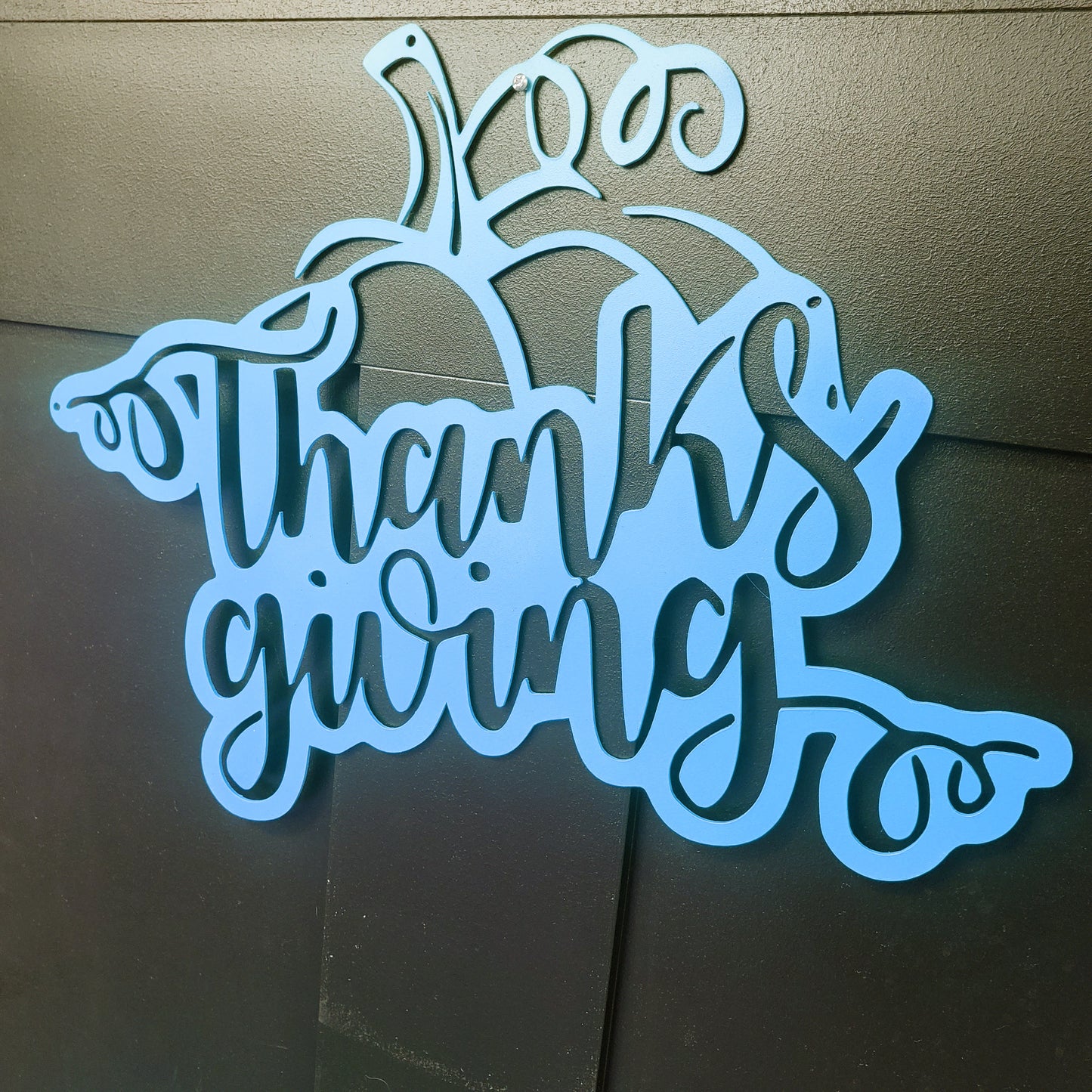 Thanksgiving Pumpkin sign