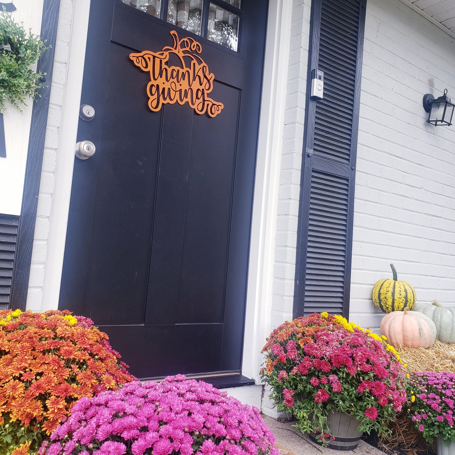 Thanksgiving Pumpkin sign