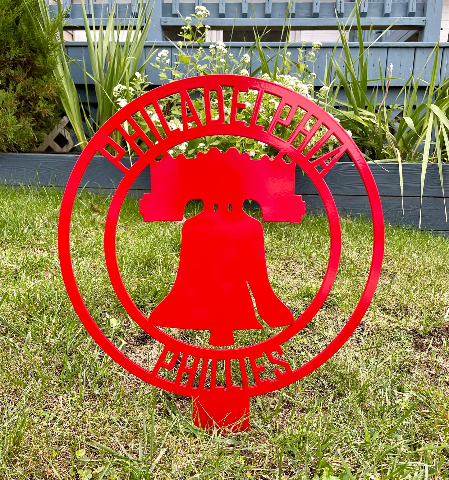 Phillies Bell yard sign East Coast Sign Art