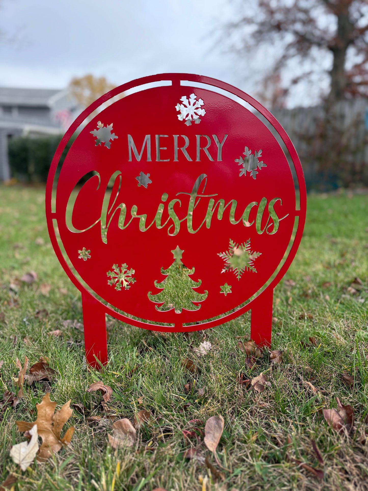 Merry Christmas Yard sign 2